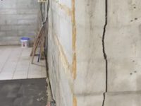 Cracked foundation repair